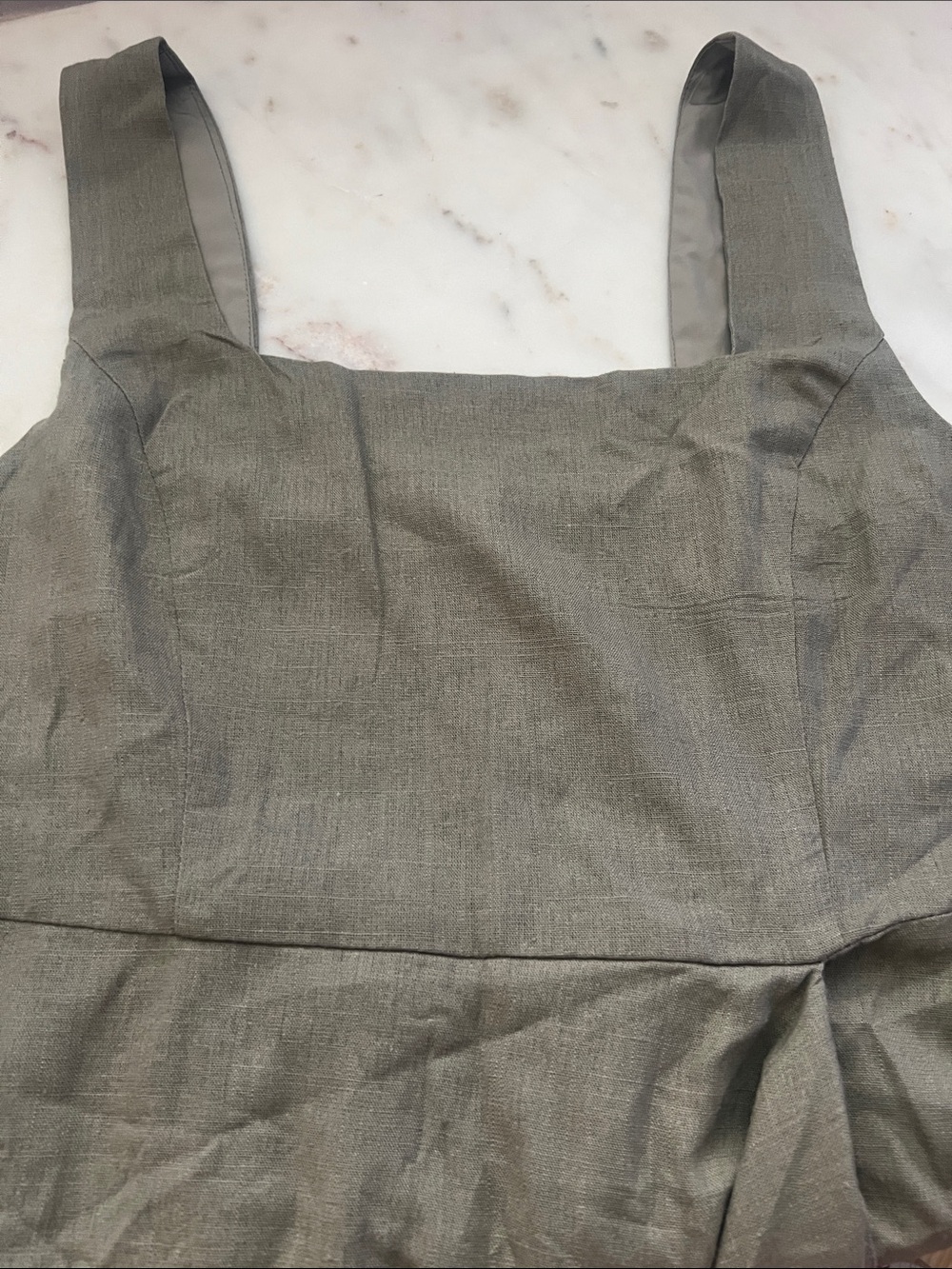 Ardene Light Green Linen Blend Dress XL NWT - Picture 8 of 10